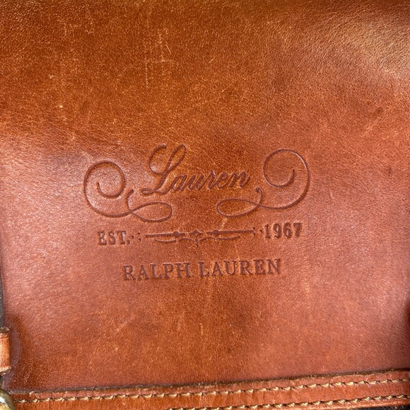 Vintage Leopard Print Ralph Lauren Messenger Bag - Picture 4 of 8